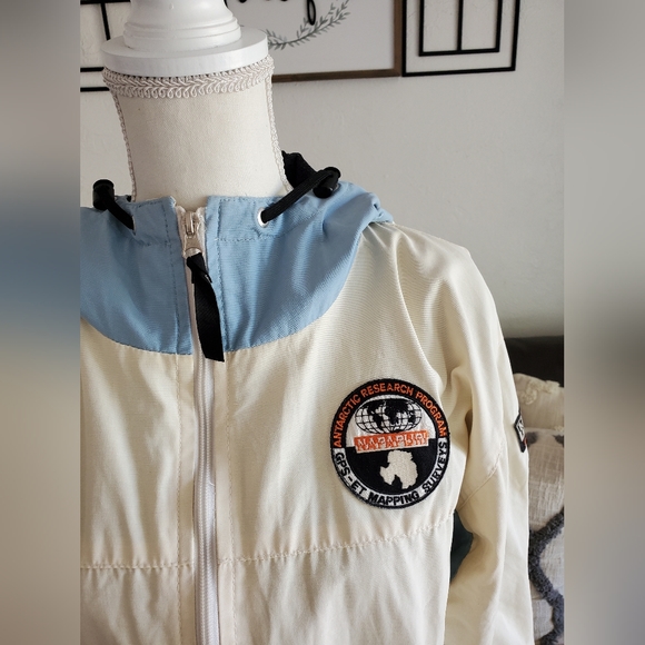 NAPAJIRI Geographic Antarctic Research Program Jacket Size S Outdoor Tactical - Picture 4 of 16